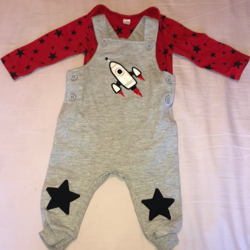 Cute 2 piece overall